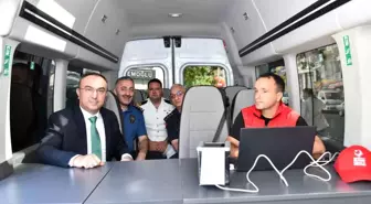 Tekirdağ'a Düzensiz Göçle Mücadele İçin Üçüncü Mobil Göç Noktası Aracı Hizmete Girdi