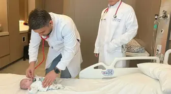 Erken Doğumla Hayata Tutunan Kartal Bebek Taburcu Oldu