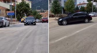 7 bin nüfuslu ilçenin belediye başkanı 'Hizmet' diye makam aracını paylaştı