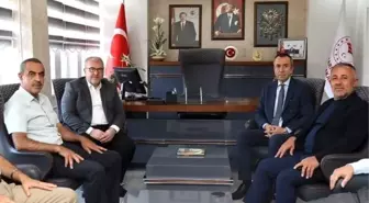 AK Parti Bilecik Milletvekili Halil Eldemir, Yeni Tarım ve Orman İl Müdürü'nü Ziyaret Etti