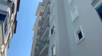 Alanya'da Klima Montajı Sırasında 6. Kattan Düşme Felaketi