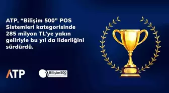 ATP Yazılım, Bilişim 500 Araştırması'nda Birinci Oldu