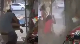 Balıkesir depremi market kamerasında! Ortalık savaş alanına dönmüş