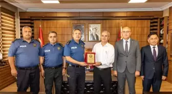 Emekli Başpolis Memuru Abdil Kocabaş'a Veda Töreni