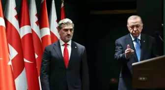 Cumhurbaşkanı Erdoğan: "Gürcistan ile yeni ticaret hedefimiz 5 milyar dolara emin adımlarla ilerliyoruz"