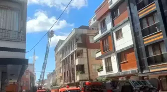 Eyüpsultan'da Tadilat Sırasında Yangın Çıktı