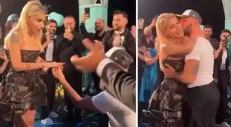 İrem Derici, katıldığı düğünde sevgilisi Melih Kunukçu'dan evlilik teklifi aldı