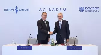 İş Bankası ve Acıbadem Sağlık Grubu, Acıbadem-Bayındır ortaklığında bir araya geldi
