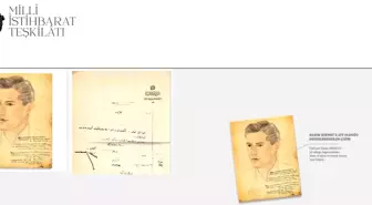 MİT, Nazım Hikmet'e Ait Arşiv Belgesini Yayınladı