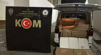 Niğde'de Kaçakçılık Operasyonu: 8 Gözaltı