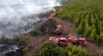 Osmaniye'de Anız Yangını Kontrol Altına Alındı