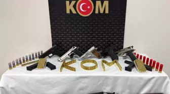 Düzce'de Ruhsatsız Silahlara Yönelik Operasyon: 4 Kişi Yakalandı