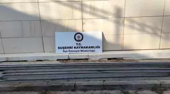 Sivas'ta Alüminyum Çita Hırsızlığı: Üç Şüpheli Yakalandı