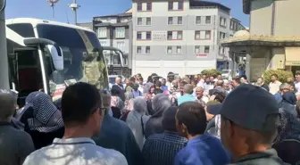 Tavşanlı'da Umre Yolcuları Uğurlandı