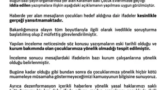 Bakanlık'tan Karaman'daki Çocuk Evleriyle İlgili Açıklama