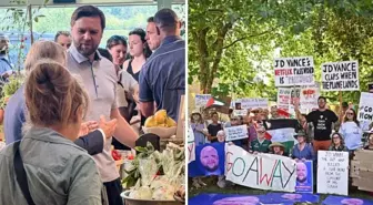 Aracını engelli alanına park eden ABD Başkan Yardımcısına köylülerden tepki