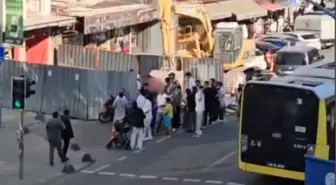 İstanbul'da Motokurye Kaza Yaptı