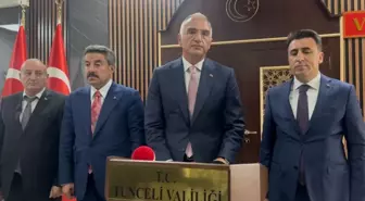 Bakan Ersoy Tunceli'de