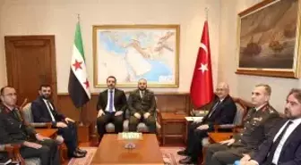 Milli Savunma Bakanı Güler, Suriye heyetiyle görüştü