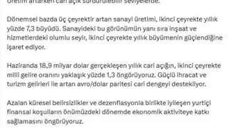 Bakan Şimşek: Cari Açık Yıl Sonunda Sürdürülebilir Seviyede Kalacak