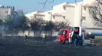 Balıkesir'de Ot Yangını Oteli Tehdit Etti