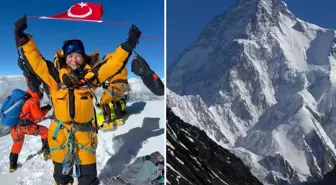 Denizlili dağcıdan büyük başarı! K2'ye çıkan ilk Türk kadını oldu