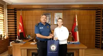 Bilecik İl Emniyet Müdürü, Başarılı Taekwondo Sporcularını Kabul Etti