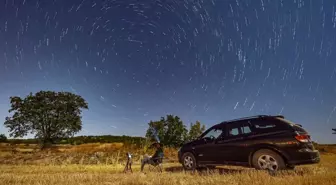 Perseid Meteor Yağmuru İnegöl'de Görsel Şölen Oluşturdu