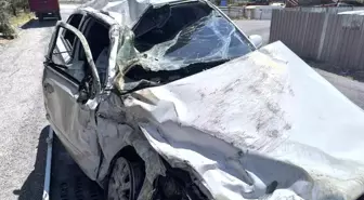 Karapınar'da Trafik Kazası: 2 Yaralı