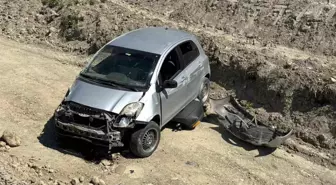 Kastamonu'da Otomobil Şarampole Yuvarlandı: Sürücü Yaralandı