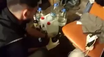 Kayseri'de Sahte Alkol Üretimi: 50 Litre Etil Alkol Ele Geçirildi
