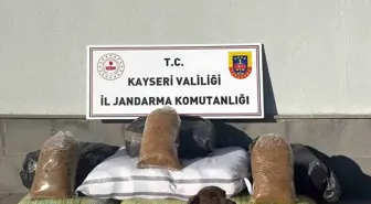 Kayseri'de 230 Kilogram Kaçak Tütün Ele Ge geçirildi