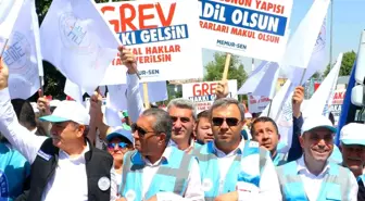 Memur-Sen 8. Dönem Toplu Sözleşmesi İçin Eylem Düzenledi