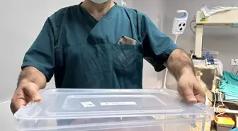 Trabzon'da 9 Kiloluk Kitle Ameliyatla Alındı