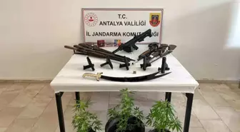 Antalya'da Silah Kaçakçılığı Operasyonu: 5 Gözaltı