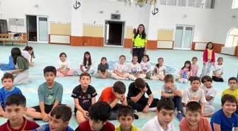 Bilecik'te Çocuklara Trafik Güvenliği Eğitimi