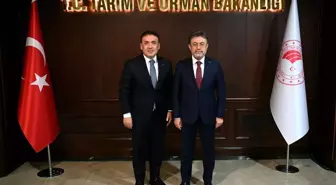 Bilecik Valisi'nden Tarım ve Orman Bakanı'na Ziyaret