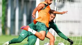 Bursaspor'dan Eskişehirspor Maçı Öncesi Taktik Antrenmanı
