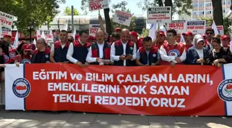 Eğitimciler Eylemde: Toplu Sözleşme Teklifine Tepki