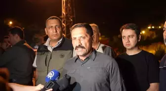 Hatay Valisi Masatlı, Yangın Bölgesini Ziyaret Etti
