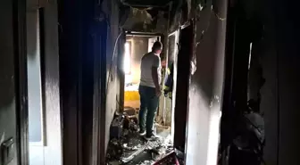 Karaman'da 7 Katlı Apartmanda Yangın Panik Yarattı