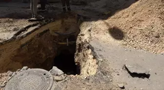 Kilis'te Altyapı Çalışmaları Sırasında Gaz Kaçağı Meydana Geldi