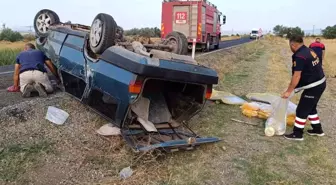 Afyonkarahisar'da Trafik Kazası: 1 Yaralı