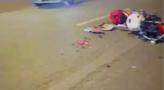 Erzurum'da Motosiklet ve Automobil Çarpıştı: Sürücü Yaralandı
