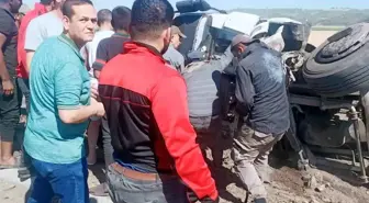 Osmaniye'de Tır Devrildi: 2 Yaralı