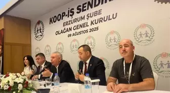 KOOP-İŞ Sendikası Erzurum Şubesi Genel Kurulu Yapıldı