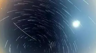 Perseid Meteor Yağmuru Tekirdağ'da Görsel Şölen Oluşturdu