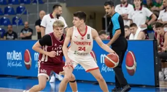 16 Yaş Altı Basketbol Milli Takımı, Letonya'ya Yenildi