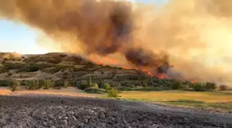 Adıyaman'da Anız Yangını Kontrol Altına Alındı