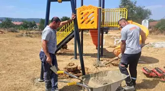 Bilecik'te 14 Köye Yeni Oyun Parkları Yapıldı